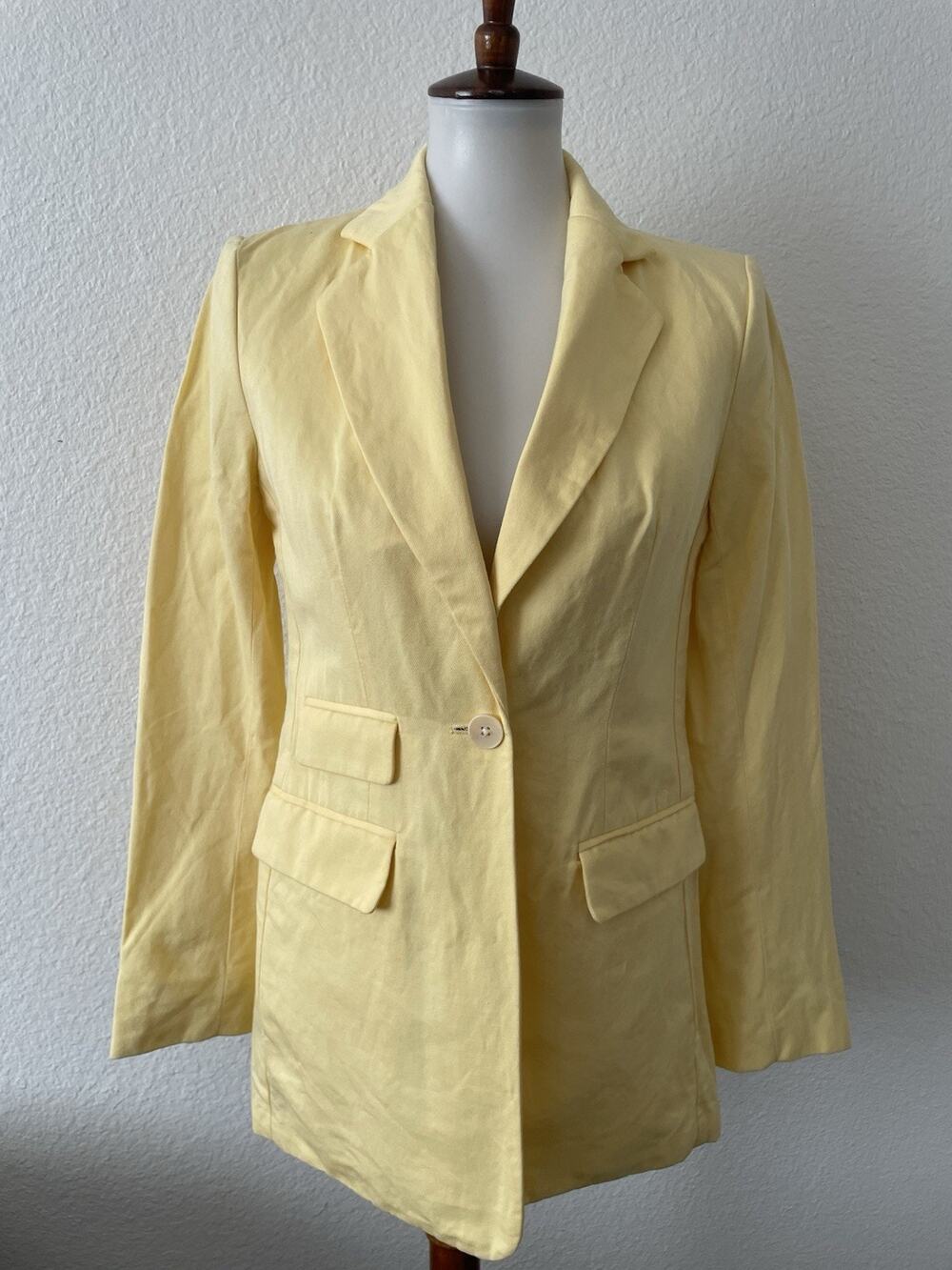 Banana Republic Blazer Single Breast Preppy Academia Quiet Luxury Summer